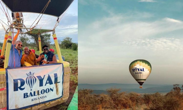 Hot Air Balloon Safari in Akagera National Park Rwanda