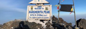 The highest peak Magherita