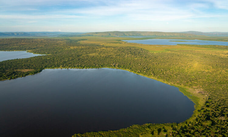 Lakes in Akagera National Park